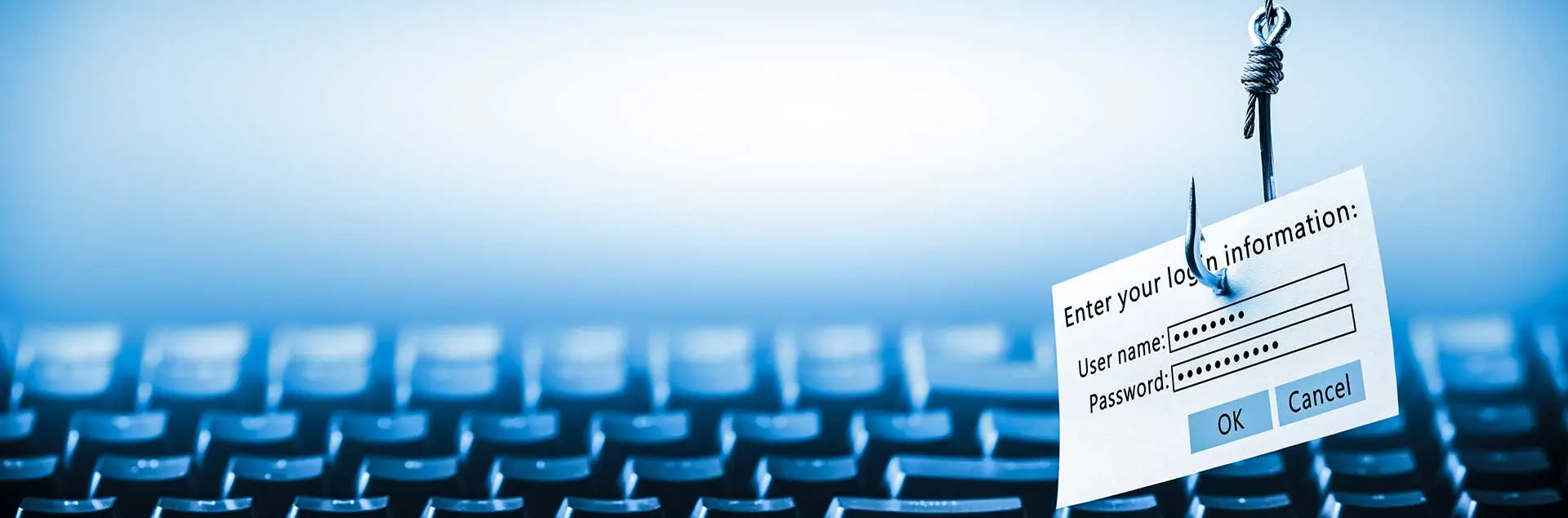 header login information attached to fishhook