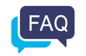 faq, question and answer icon symbols. q and a speech icons set.
